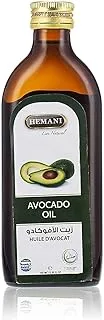 Hemani Pure Avocado Oil 150ml For Healthy Hair & Nourished Skin Cold-Pressed Great for Cooking