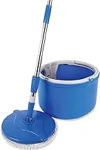 RGLT Kleaner 360 Microfiber Spin Go Tornado Mop, Blue GST009