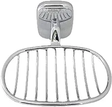 Royal Apex Dot-x Wall Mounted Soap Basket Chrome Finish Soap Holder for Bathroom