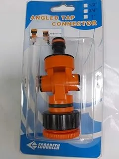 ANGLED TAP CONNECTOR 360 DEGREE ROTATION AND 180 DEGREE SWIVEL