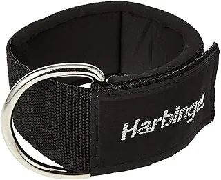 Harbinger-Neoprene Padded Ankle Cuff - Black