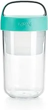 Lekue LE-0301020Z07U150 Jar To-Go, Turquoise, 600 ml, Plastic