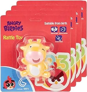 Angry Birds-Rattle Toy Cow (Pack of 4)