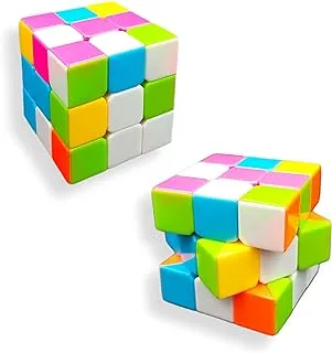 PARTY TIME - 1 Piece Speed Cube Magic Rubiks Cube Puzzle Toys (3x3)