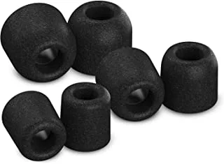 COMPLY T-500 Memory Foam Replacement Earbud Tips For KZ ZS10, ZSN, AS10, ZSX, STARFIELD, FH7, FIIO, MOONDROP And More Earphones (Assorted, 3 Pairs), Wireless