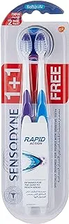 Sensodyne Rapid Action ToothbrUSh, Soft, Pack Of 2