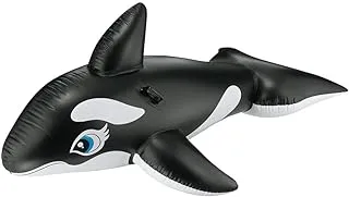 Intex Whale Ride-On Floating Raft, Black [58561]