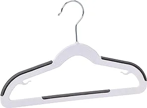 Amazon Basics Plastic Kids Clothes Hangers with Non-Slip Pad, 30-Pack