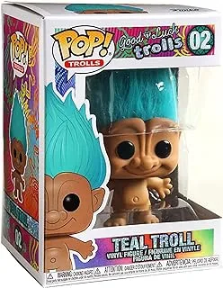 Funko Pop! Teal Troll Classic - Trolls - Collectable Vinyl Figure - Gift Idea - Official Merchandise - Toys for Kids & Adults - Movies Fans - Model Figure for Collectors and Display