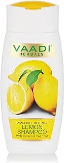 Vaadi Herbals Dandruff Defense Lemon Shampoo With Extract of Tea Tree, 110 ml