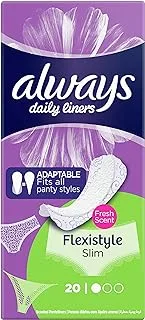 Always Daily Liners Multiform Pantyliners With Fresh Scent Normal 20pcs