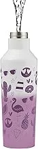 Typhoon Pure Stainless Steel Colour Change Emoji Bottle, 800 ml Capacity, Pink