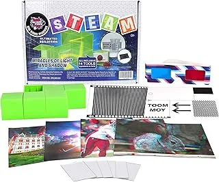 JADE Science Kit For Kids - Stem Miracles Of Light And Shadow Science Experiment Kit Diy Kit - Science Experiment Kit For Kids Multi Color