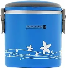 Royalford Stainless Steel Lunch Box 1.8L Blue, Multi