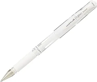 Uni-Ball 64538 Signo Um-153 Broad Rollerball Pen - White