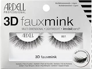 Ardell Professional 3D Fauxmink, Multidimensional, Lightweight and Invisiband, #861