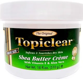 Topiclear Shea Butter Creme with Vitamin E & Aloe Vera 18 oz