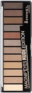 Rimmel London, Magnif'Eyes Eye Contouring Palette, 01 Nude Edition, 14.2 g