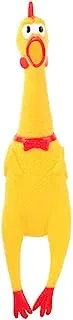 POPLAY Rubber Chicken /Squeeze Chicken, Prank Novelty Toy