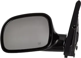 Dorman 955-257 Driver Side Power Door Mirror - Heated/Folding Compatible with Select Chrysler/Dodge/Plymouth Models, Black