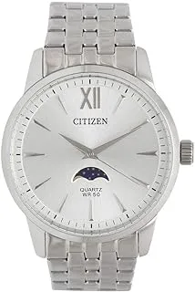 Citizen Mens Quartz Watch, Analog Display and Stainless Steel Strap - AK5000-54A