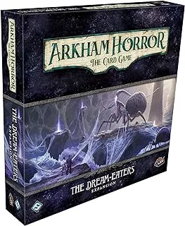 Arkham Horror The Card Game The Dream-Eaters Expansion | لعبة الرعب | لعبة الغموض | لعبة البطاقة التعاونية | الأعمار 14+ | 1-2 لاعبين | متوسط ​​وقت اللعب 1-2 ساعات | من صنع Fantasy Flight Games