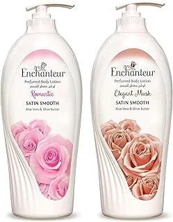 Enchanteur Lotion (2 X 500 ml), Romantic Twin Pack