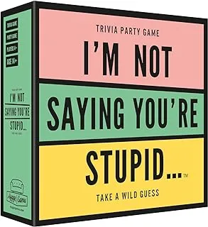 Hygge Games I'm Not Saying You're Stupid Trivia Party Game, 5.7 x 1.8