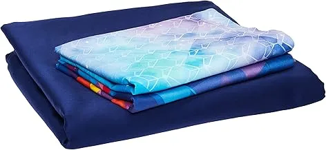 Portico New York Pixella Dreams Bedsheet With 2 Pillow Covers King - 8640921, Multi-Colour