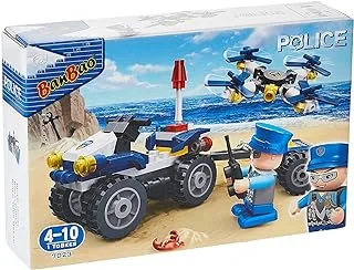 Banbao Police Series, Multi-Colour, 7023, 110 Pieces