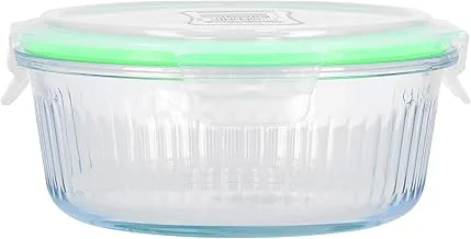 Royalford High Borosilicate Glass Food Container, RF9821