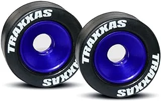 RC Cars Accessories Traxxas Aluminum Wheels, Blue - Tra5186A