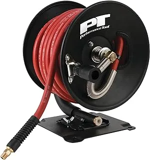 أداة الأداء M672 Quick Mount Hand Crank Air Hose Reel (3/8 