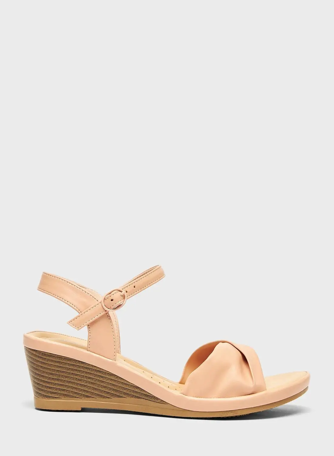 Le Confort Ankle Strap Flat Sandals