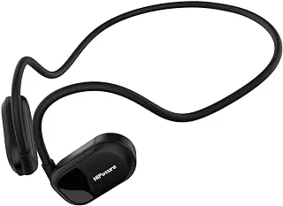 HiFuture FutureMate ENC Air Conduction Neckband Headphones, Black, Wireless, One Size