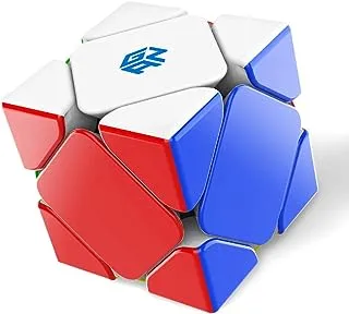 GAN Skewb ، مكعب سرعة مغناطيسي Gans Skweb Puzzle Cube Magic Cube (32 مغناطيس إصدار محسن)