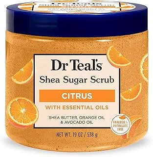 Dr Teal's Shea Sugar Citrus Body Scrub 538 g