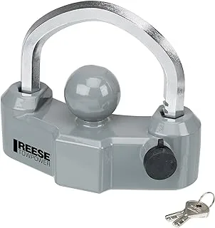 Reese Towpower 7088300 Heavy Duty Coupler Lock, Grey