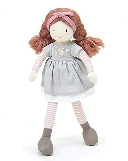 ThreadBear Design - Rag Dolls - Soft Cotton Dolls with Removable Outfit for Kids - Age 3+ (Alma Rag Doll)