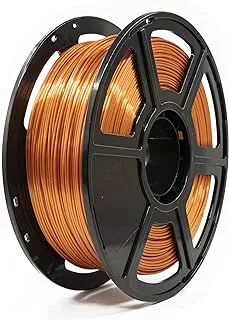 Bresser 2080260KUP10K Silk PLA Filament for 3D Printers 1 kg, Copper