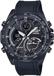 Casio Edifice Men's Watch - ECB-900PB-1ADR Black Dial, Black Band