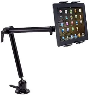 ARKON Heavy Duty Tablet Mount with Drill Base and 22 inch Arm for iPad Air iPad Pro Samsung Galaxy