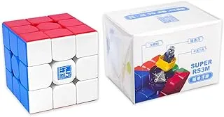 MoYu Super RS3M 3x3 Maglev Version Cube, Multicolor