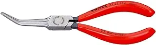 KNIPEX 31 21 160 Flat Nose Pliers (Needle-Nose Pliers) black atramentized plastic coated 160 mm