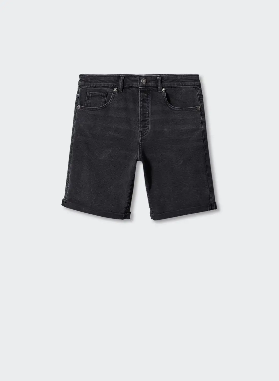 MANGO Kids Denim Shorts