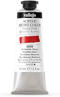 Vallejo Acrylic Artist Color 60 ml, No. 509 Vermilion (Hue)