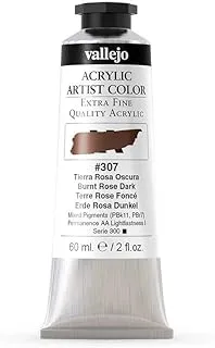 VALLEJO 16307 ACRYLIC ARTIST : 60 ML. BURNT ROSE DARK