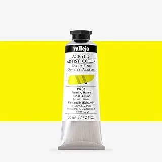 VALLEJO 16401 ACRYLIC ARTIST: 60 ML. HANSA YELLOW