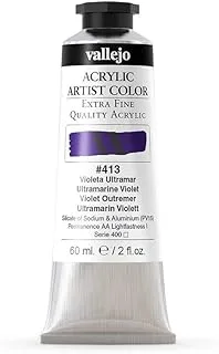 Vallejo Acrylic Artist Color 60 ml, No. 413 Ultramarine Violet