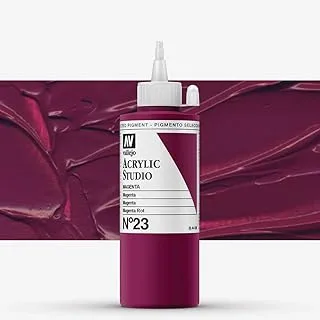 Vallejo 22023 Acrylic Studio Paint 200 ml, Magenta